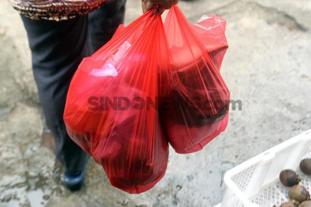 Pedagang Pasar di Jakarta Dukung Larangan Penggunaan Kantong Plastik