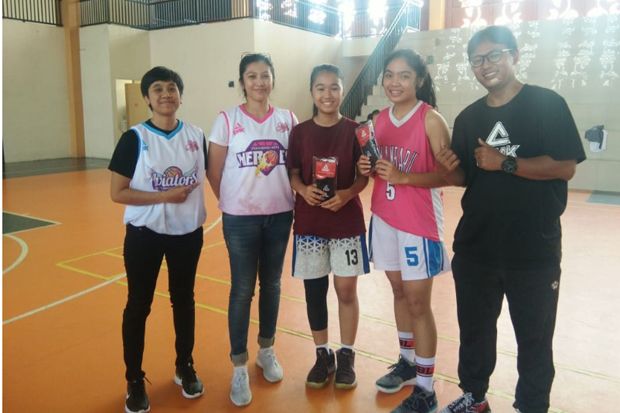 Srikandi Cup dan Pekanbaru Allstars Lakukan Kegiatan PEAK Coaching Clinic