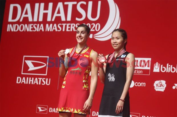 Intanon Bikin Rekor di Indonesia Masters Usai Kandaskan Carolina Marin