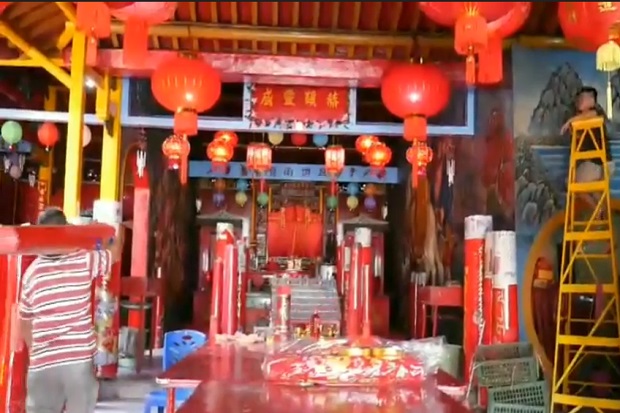 Pagoda Raksasa Ramaikan Perayaan Imlek dan Cap Go Meh di Singkawang