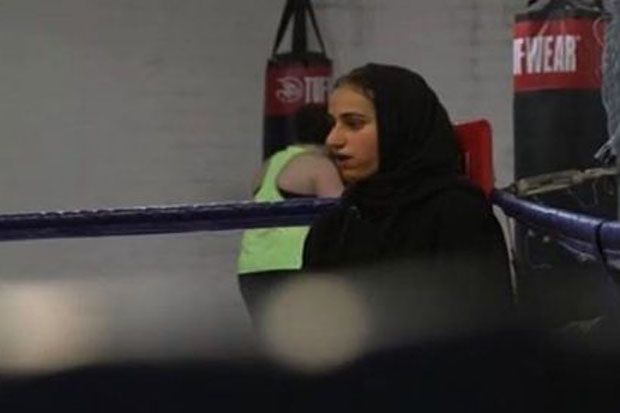 Kisah Petinju Berhijab Safiyyah Syeed Melawan Kodrat