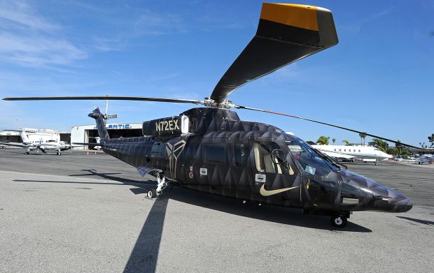 Helikopter Kobe Bryant yang Jatuh Juga Dimiliki Donald Trump