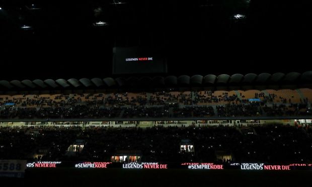 Milan Beri Tribut kepada Bryant Sebelum Laga Coppa Italia