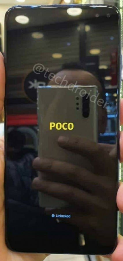 Foto Wujud Nyata Pocophone X2 Ungkap Pengeras Suara Stereo