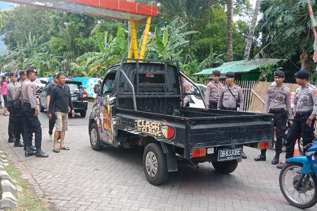 Pengamanan Pintu Masuk Griya Agape Minahasa Utara Diperketat