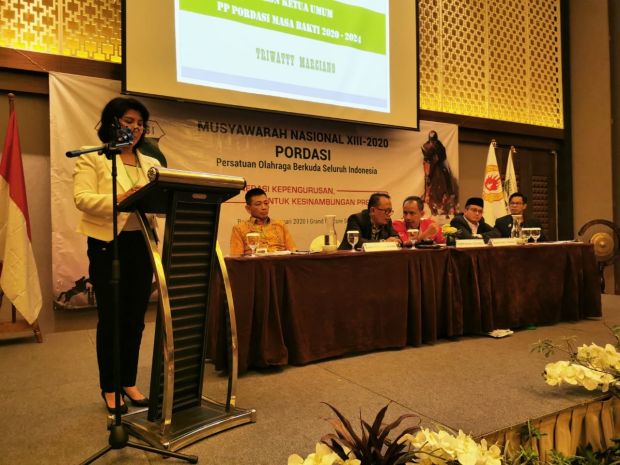 Terpilih Jadi Ketum Baru, Triwatty Ingin PP Pordasi Solid dan Mandiri