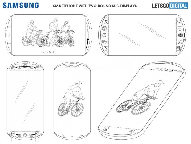 Samsung Berangan-angan Buat Ponsel Bulat dengan Tiga Layar Depan