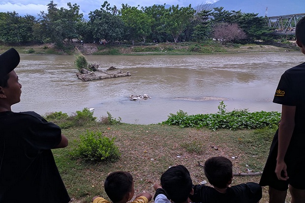 Sayembara Buaya Muara Berkalung Ban Dihentikan BKSDA Sulteng