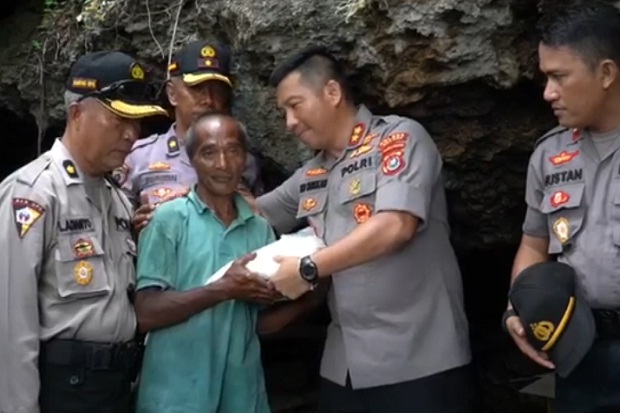 10 Tahun Tinggal di Gua, Kakek La Udu Jalani Pemeriksaan Kesehatan