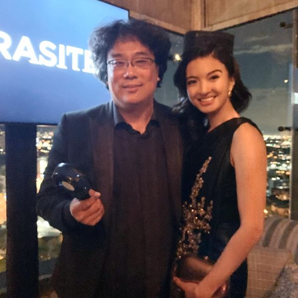 Intip Potret Raline dengan Pemain Parasite saat Perayaan Oscar