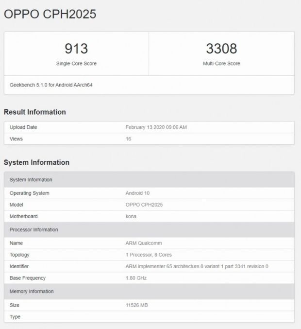 Oppo Find X2 Pro Unjuk Gigi di Situs Geekbench dengan SD865 dan RAM 12 GB
