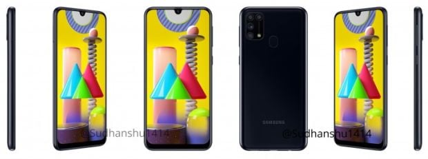 Samsung Galaxy M31 Akan Hadir dalam Baluran Tiga Warna