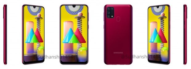 Samsung Galaxy M31 Akan Hadir dalam Baluran Tiga Warna