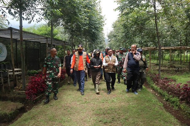 Kepala BNPB Pantau Rehabilitasi Lahan Sekitar DAS Citarum
