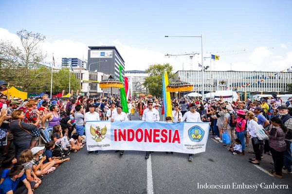 Tari Barong Bali Mendapat Standing Ovation di NMF 2020 Canberra