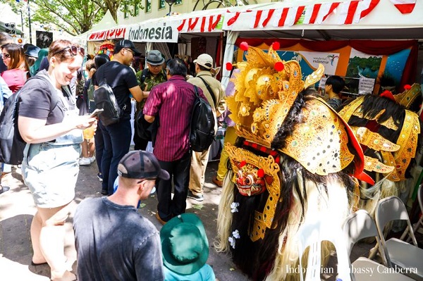 Tari Barong Bali Mendapat Standing Ovation di NMF 2020 Canberra