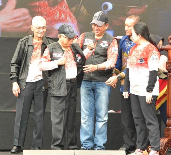 Bergaya Bikers, Wapres Ma'ruf Amin Hadiri Cerdas Cermat 4 Pilar