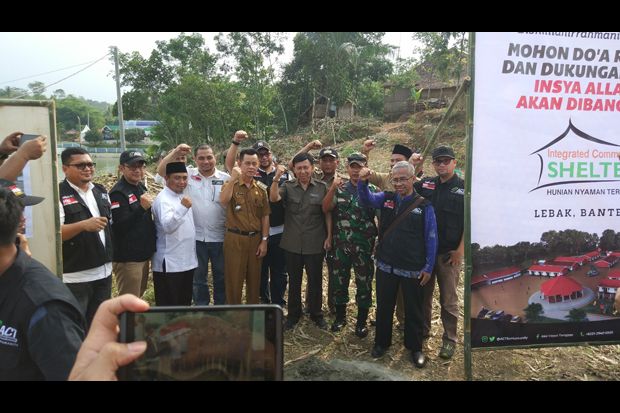 Bantu Warga Lebak, ACT Kerahkan Truk Makanan dan Bangun Shelter