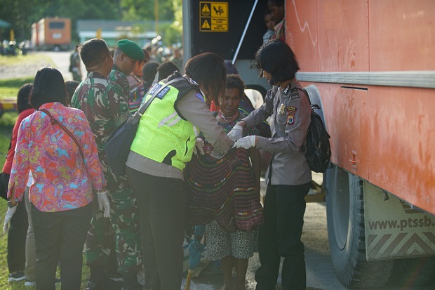 OPM Turun Gunung di Tembagapura, Kodam Amankan Evakuasi Warga Pegunungan ke Timika