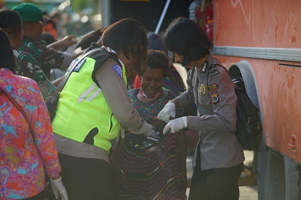 OPM Turun Gunung, 699 Warga Tembagapura Dievakuasi Pakai 11 Bus Anti Peluru