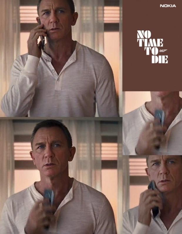 Cuplikan Film James Bond 'No Time To Die' Pamerkan Nokia 8.2 5G