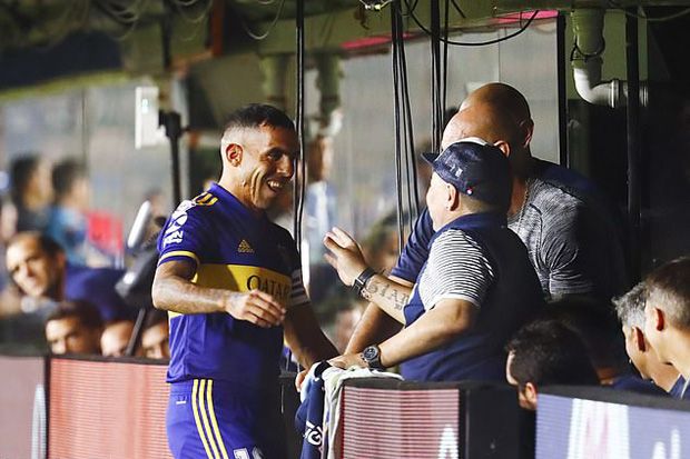 Cipok Maradona, Jimat Keberuntungan Tevez Antar Boca Juara