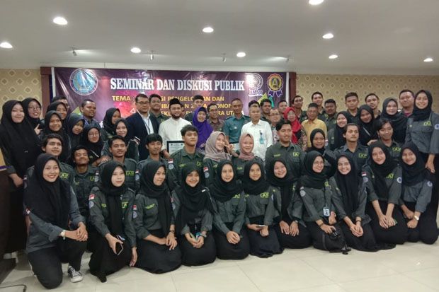Seminar di UMSU Medan, Ini Pesan Anggota DPD Dedi Iskandar