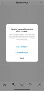 Instagram Lakukan Ini Demi Kurangi Sebaran Hoax COVID-19