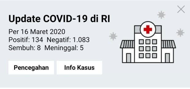 Lewat Akun Siaga, LINE Beri Informasi Resmi COVID-19 di Indonesia