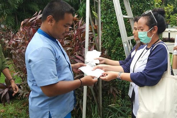 Cegah Penyebaran Corona, MNC Peduli Bagi-bagi Masker dan Hand Sanitizer