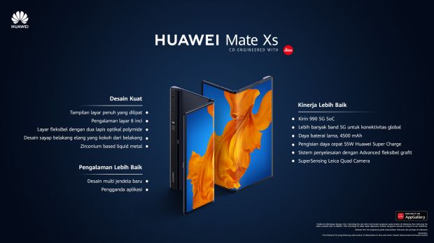 Huawei Mulai Besok Buka Pre-Order Mate Xs di Indonesia