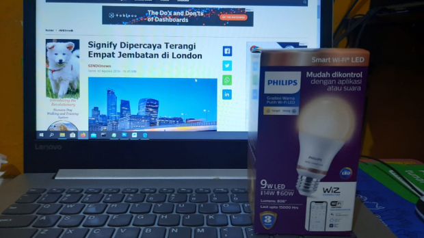 Lampu Philips Smart WiFi LED Sambangi Indonesia, Ini Kebisaannya
