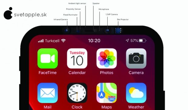Bocoran Gambar iPhone 12 Indikasikan Apple Gunakan Desain Takik