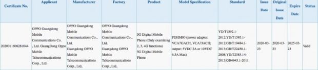 Bulan Depan Oppo Reno Ace 2 Tiba dengan Pengisian Cepat 65W