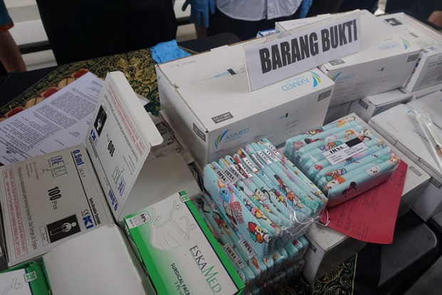 Terungkap, Inilah Para Pelaku Pencurian Masker di RSUD Pagelaran Cianjur