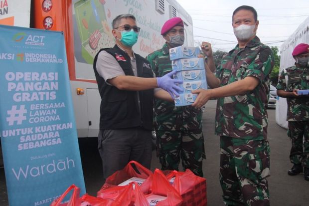 Kolaborasi Nasional, ACT Gandeng TNI Tangani Pandemi Corona