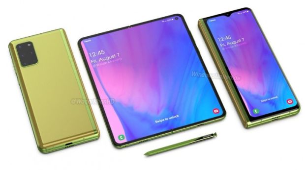 Rekayasa Gambar Berbasis Rumor Perlihatkan Kerennya Galaxy Fold 2