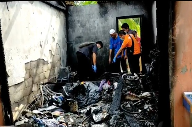 Nahas, Terjebak Kebakaran Remaja Putri di Bangka Barat Tewas Mengenaskan