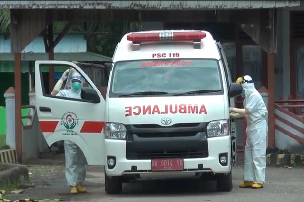 Diduga Terjangkit Corona, Sopir Taksi Bandara Minangkabau Diobservasi ke Rumah Sakit