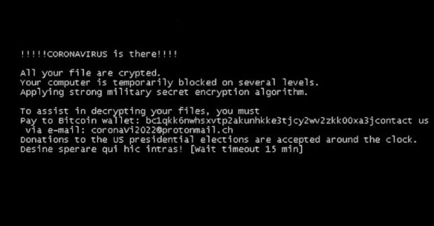 Gawat, Malware Corona Bisa Mencuri Data dan Menghapus Hard Drive Korbannya