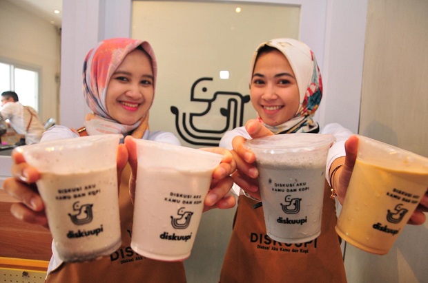 Jaringan Kedai Berkonsep Coffee to Go Diskuupi Hadir di Surabaya