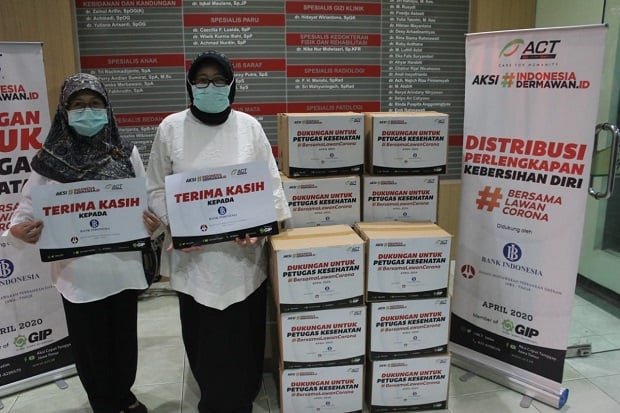 BI dan ACT Dukung Petugas Kesehatan Garda Depan Lawan Corona