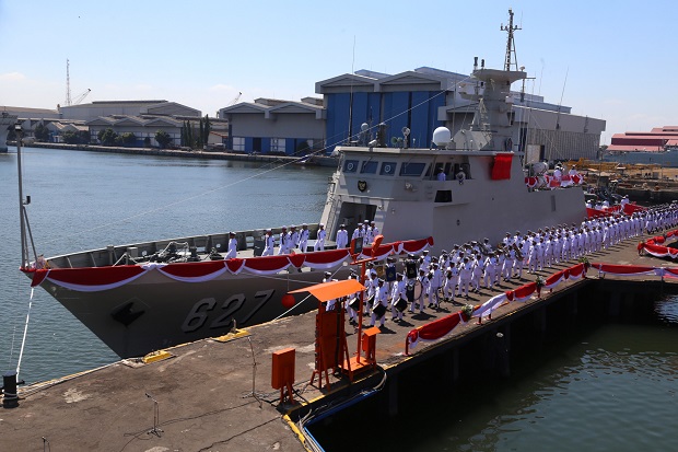 KRI Kerambit-627 Jadi Kekuatan Baru TNI AL Jaga Laut Indonesia