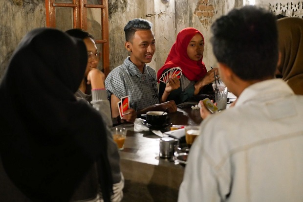 Wangi Secangkir Kopi di Kawasan Bersejarah Kota Kediri