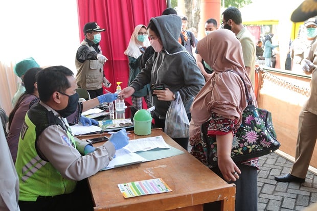 Cegah Penyebaran Corona, Orang Masuk Kota Malang Diawasi