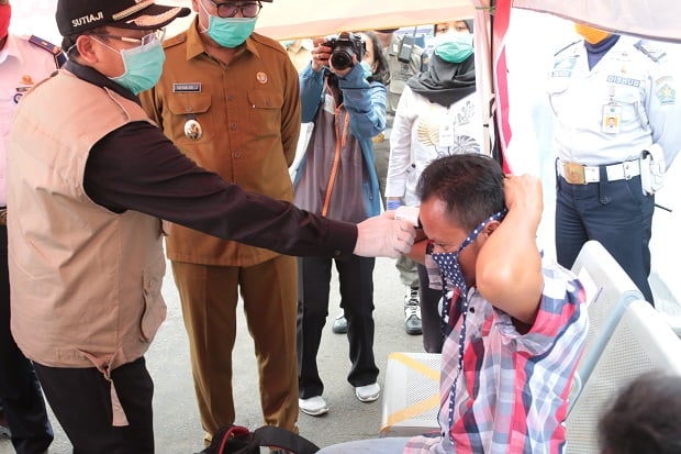 Cegah Penyebaran Corona, Orang Masuk Kota Malang Diawasi