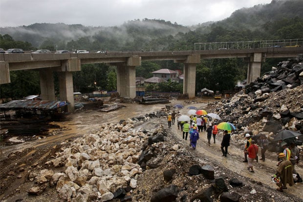 Cerita Foto : Proyek Jalan Layang Camba di Kabupaten Maros